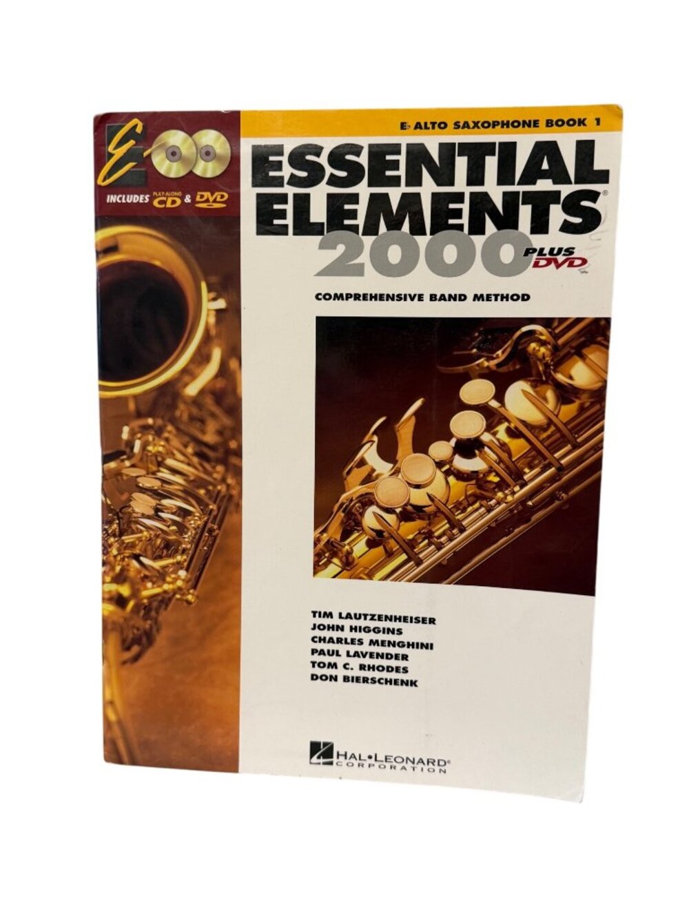 Essential Elements 2000 Plus DVD E-Alto Saxophone Book 1 With Play-Along CD/DVD